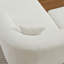 Canapé modulaire de luxe à dossier incurvé de 109,4 po, canapé à dossier courbé moderne en tissu de chenille, deux coussins décoratifs minimalistes en forme de L pour le salon (beige méridienne)-1417205878