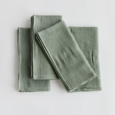 Serviettes de table Olenna Feuille