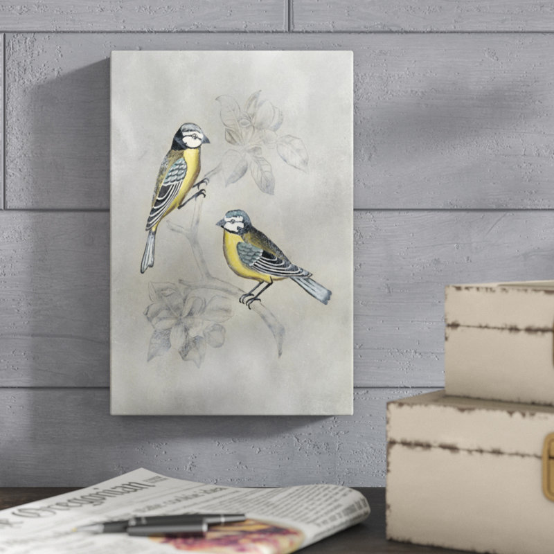 Silvered Aviary I by Naomi McCavitt - Painting Print, 30cm H x 20cm W, Wrapped Canvas