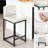 Bar Stools Set, Modern Counter Height Bar Stools with Back and Footrest, Faux Leather Upholstered Barstools Chairs for Kitchen Island Dining Room Bar-178803586-178803584