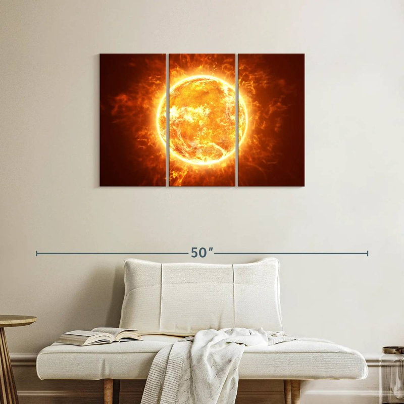 Oberle Scorching Sun, 24" H x 38" W