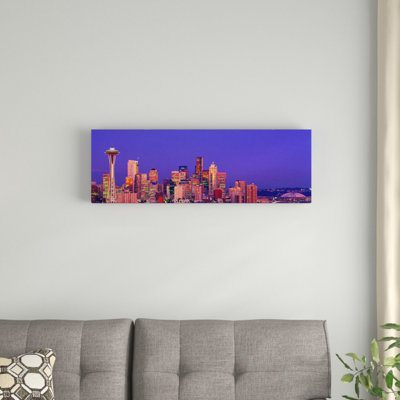 " USA, Washington, Seattle, Cityscape At Twilight " by Panoramic Images