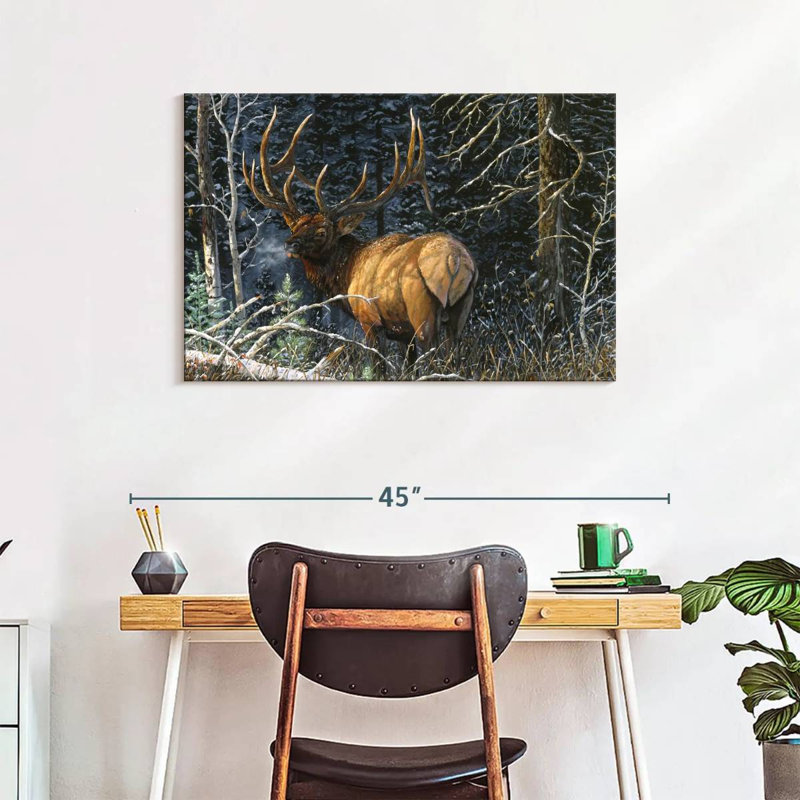 Brampt Legacy Bull, 24" H x 36" W