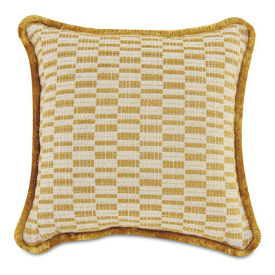 Leone Textured Reversible Throw Pillow