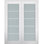 Porte standard préfinie en bois massif manufacturé Smart Lite 5 Lite Smart Pro