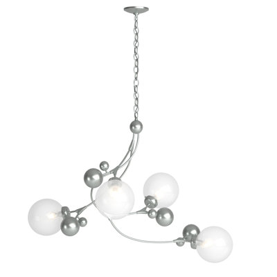 Lustre géométrique unique à 4 lumières Sprig