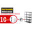 Tablettes de rangement robustes en métal-928667212
