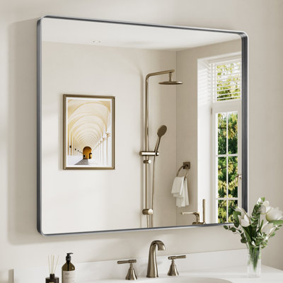 Miroir de salle de bain mural Llesenia