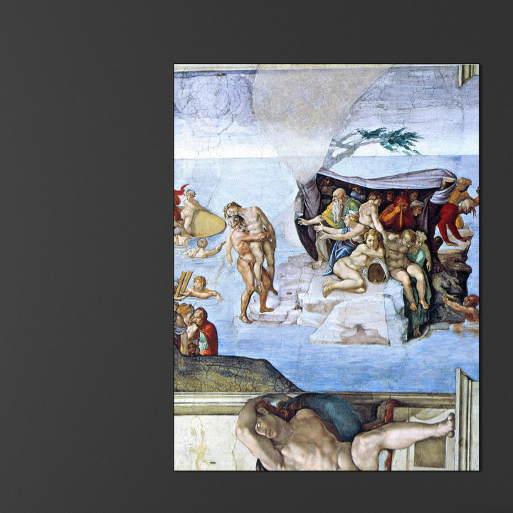 Michelangelo - Wrapped Canvas Print