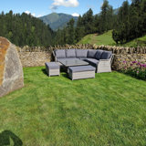 Balley 9 Seater Rattan Corner Sofa Set