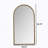 Iron Arch Retro Full Length Mirror With Supporting Feet, For Living Room, Bedroom-1205108300