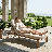 Adjustable Acacia Wood Outdoor Chaise Lounge -  Patio & Pool Reclining Chair-536399647