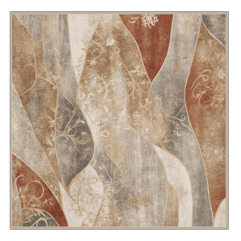 Fluid Mirage Rug, Square 6'