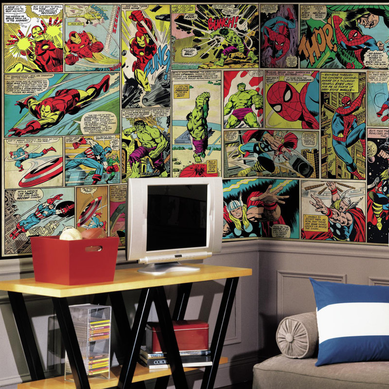 Marvel Abstract Wall Mural