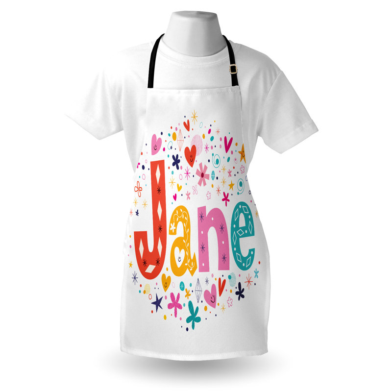 No Pattern Bib Apron