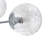 Modern Hammered Glass 13-Light Sputnik Chandelier