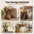 Modern wooden edge table