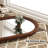 Arched Waterproof Solid Wood Wall Mirror -27452637-27452638