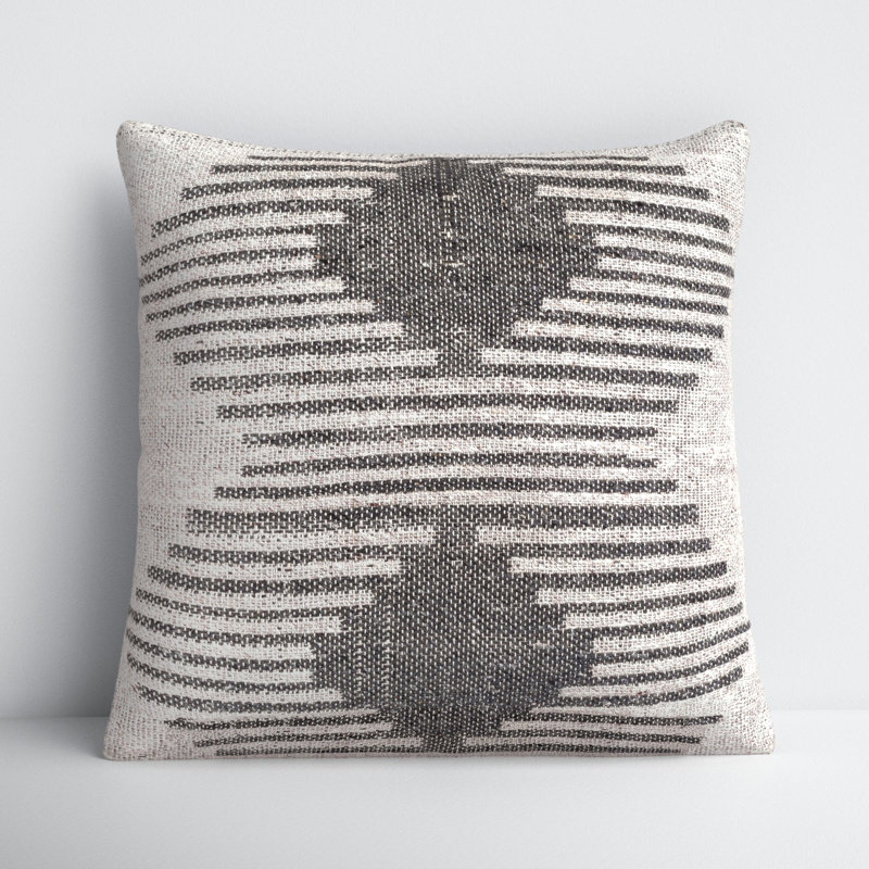 Mahala Geometric Modal Reversible Throw Pillow, 22" H x 22" W, Polyester/Polyfill