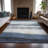 Machine Washable Indoor/Outdoor Arline ACN2169 Striped Rug-905374731