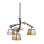 Rustic Lodge 3 - Light Tiered Chandelier