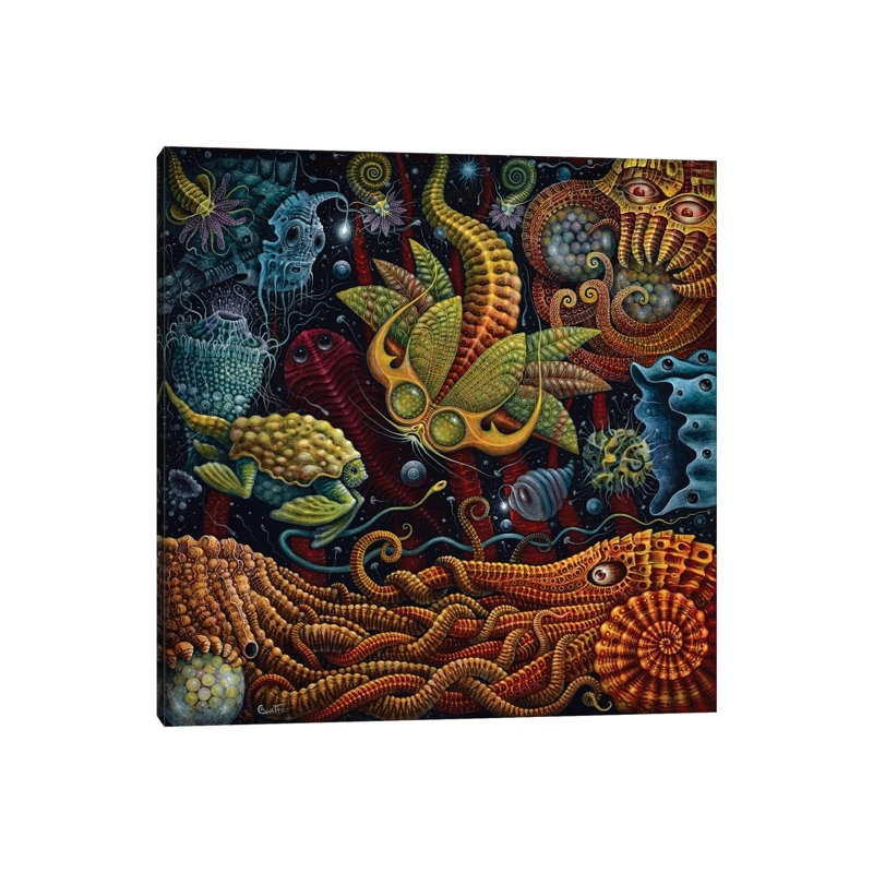 Seapods by R.S. Connett - Wrapped Canvas Print, 93.98 cm H x 93.98 cm W