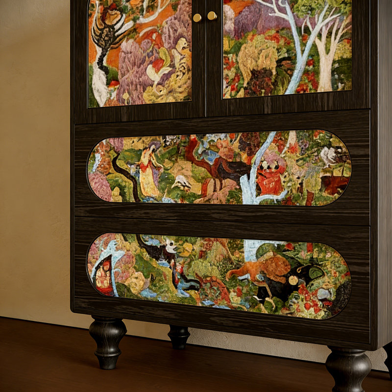 Armoire de rangement French Vintage