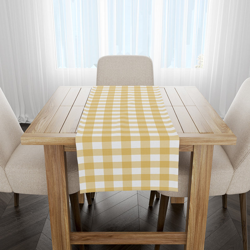 Chemin de table Pinesdale, Jaune