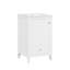 Meuble-lavabo de 20 po avec lavabo à ouverture à gauche et un tiroir-1415239260
