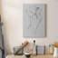 Croquis de torse mâle I - reproduction sur toile tendue-337336255