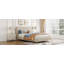 Grand lit plateforme tapissier Daventry-602065366
