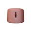 Poussoir Red Crescent rembourré - décor fonctionnel pour le salon, profondeur 20 po x largeur 18 po, siège confortable de 20 lb