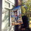 Drapeau Cowboy Welcome House-112699343