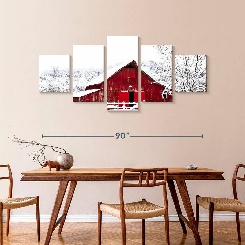 Winter Barn