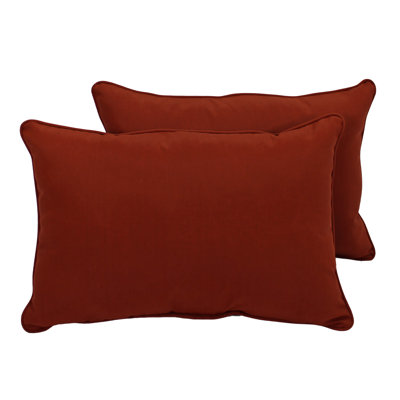 Element Synthetic Lumbar Rectangle Indoor/Outdoor Pillow Cover & Insert