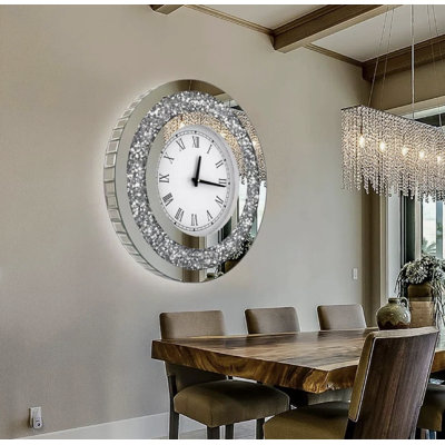 round wall clock