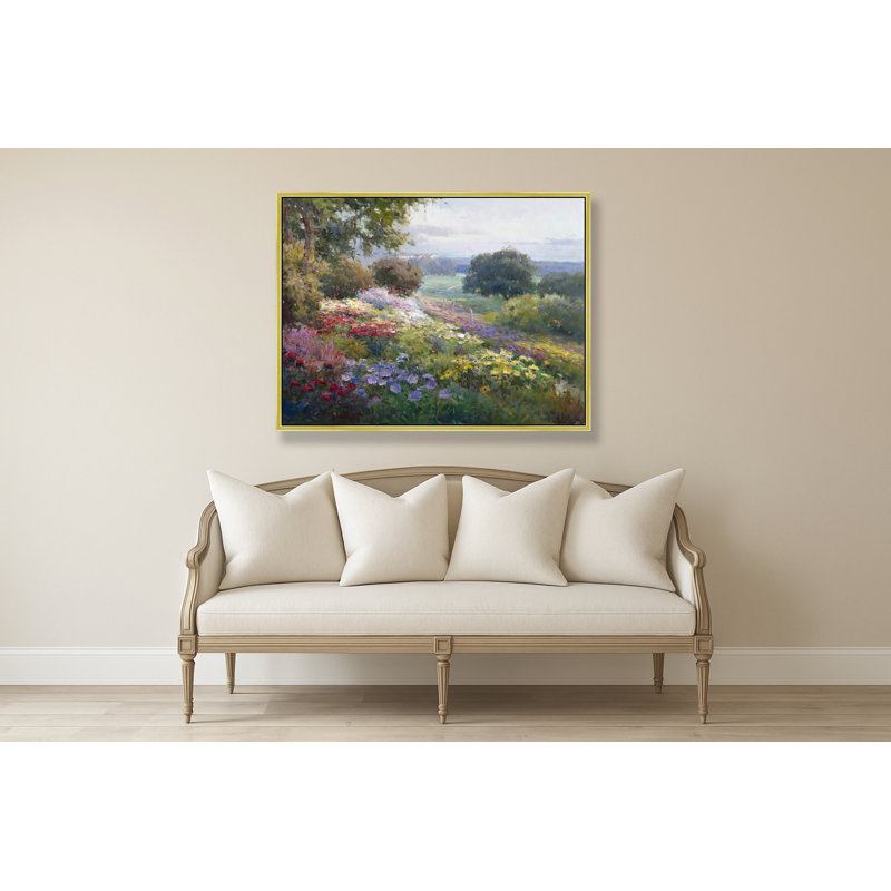 «Hilltop Bloom», H 50 po x l 74 po, Doré