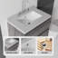 Meuble-lavabo flottant avec lavabo