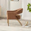 Fauteuil club d'appoint moderne et rembourré-969063308-969063307
