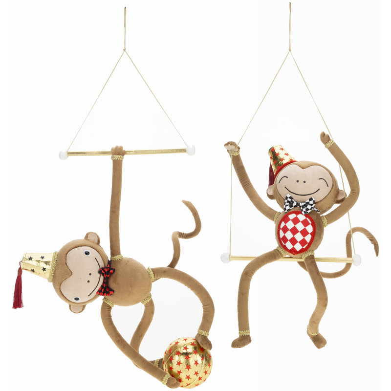 Balancing Act Monkey - 22 Inches Set Of 2