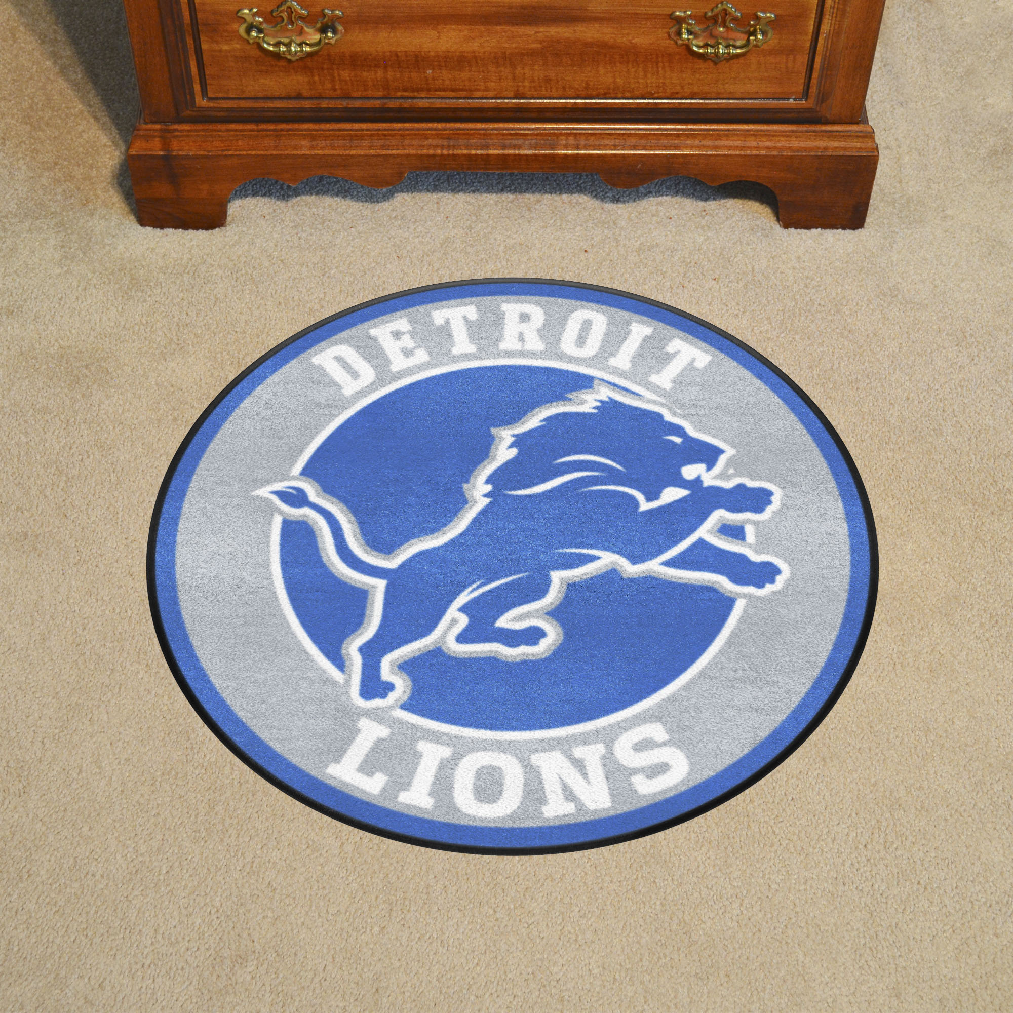 Officially Licensed NFL All-Star Mat - Detroit Lions