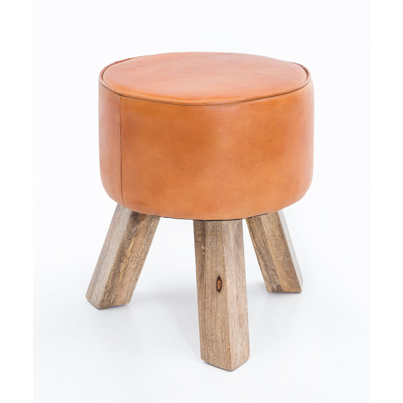 Wisner Solid Wood Accent Stool