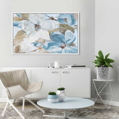 «Neutral Silamment Bloom I», reproduction de peinture à l'huile sur toile