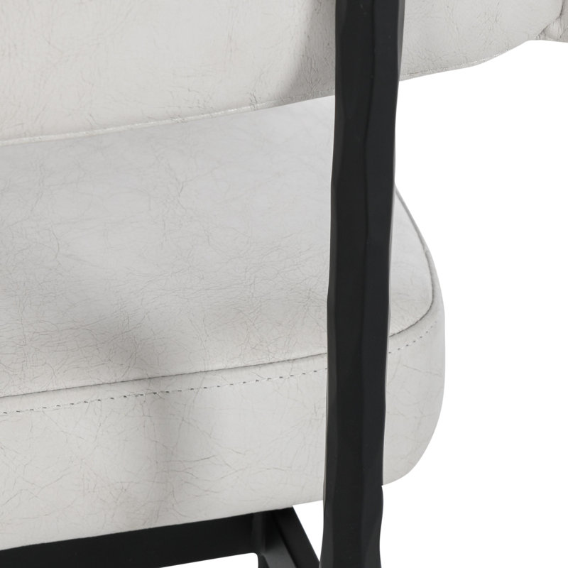 Chaise en cuir Kester 