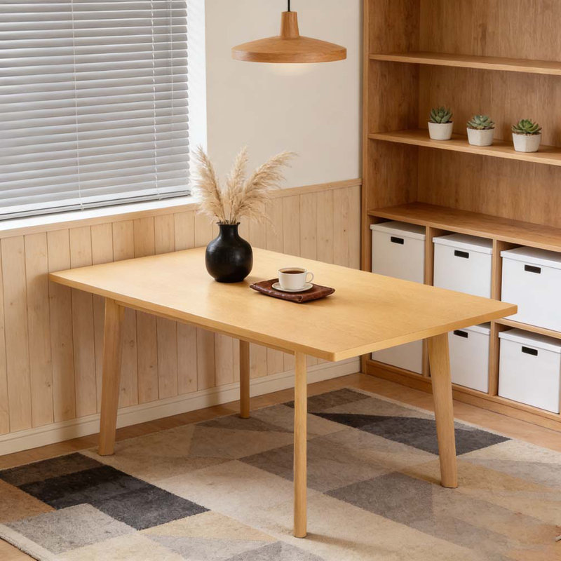 Table de salle à manger 60 ", Naturel