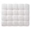 Repose-pieds blanc polyvalent Boucle