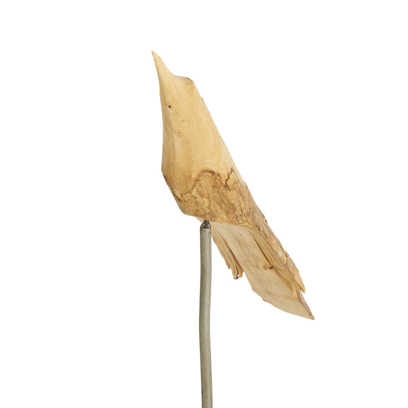 Ensemble de sculpture en bois sculpté à la main Leclair, Naturel