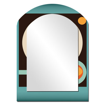 Miroir décoratif rétro Mid-Century II