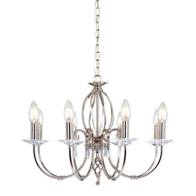 Vosburgh 8 - Light Candle Style Chandelier