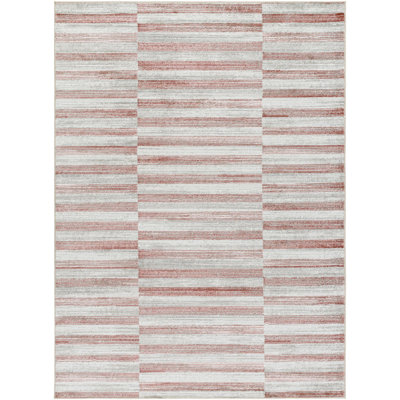 Alban Abstract Pink Area Rug